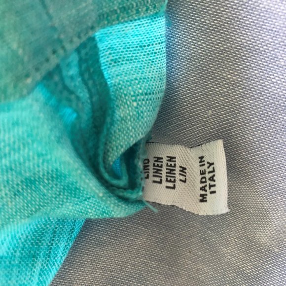 Linen sleeveless dress. - Picture 6 of 6